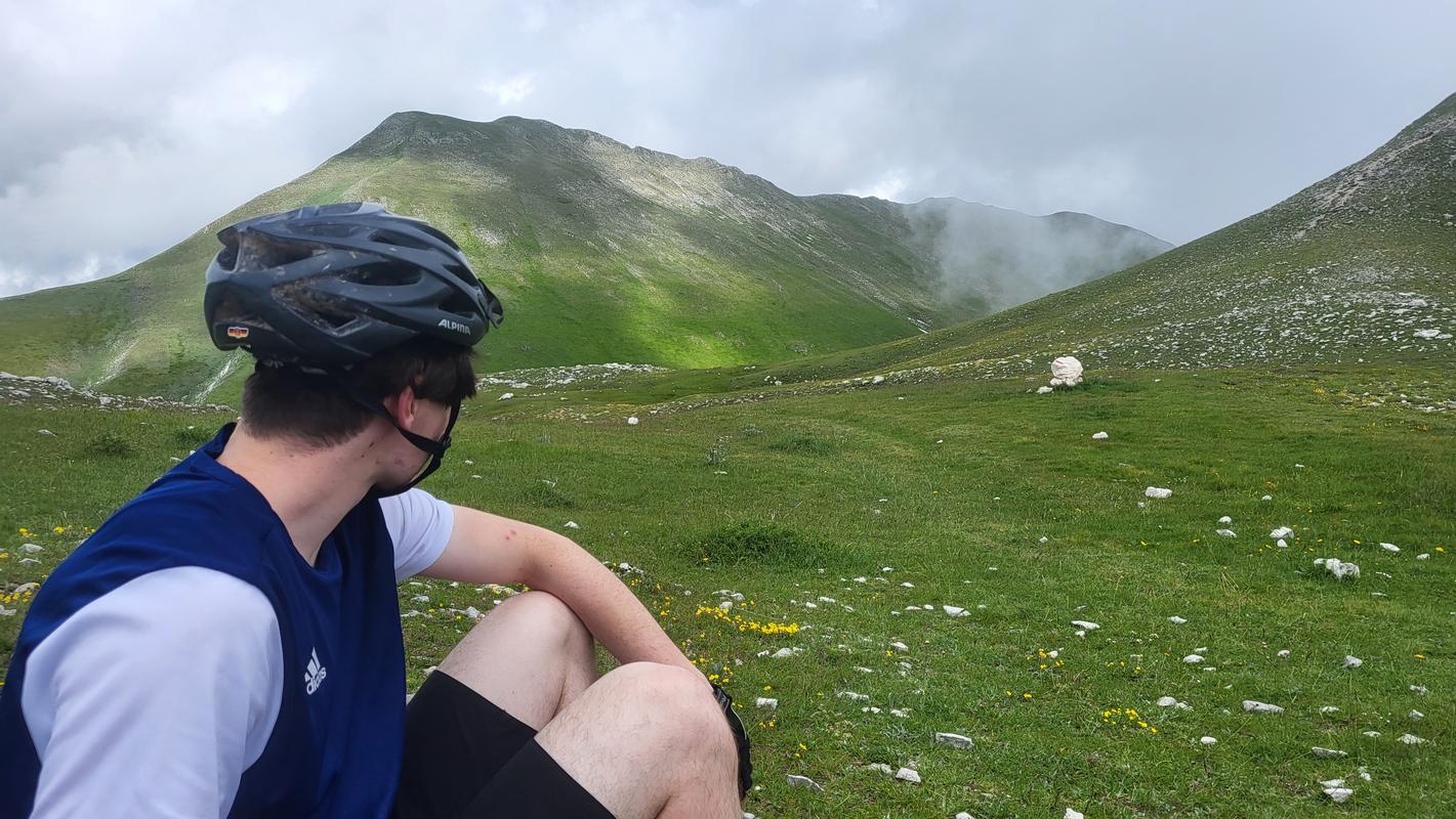 Wiesen am Passo Borghese (2080 m)