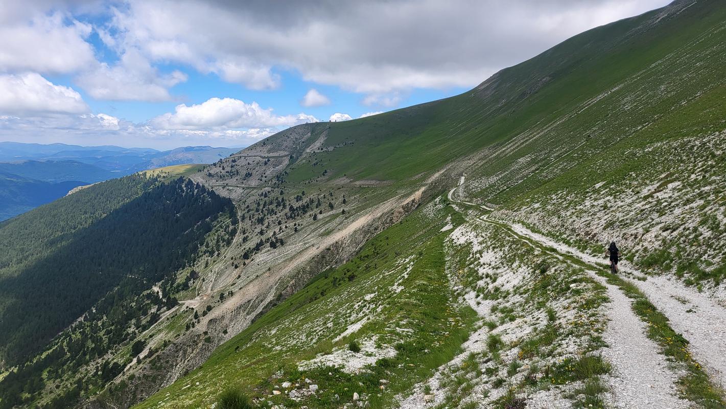 Abfahrt Passo Cattivo (1885 m)