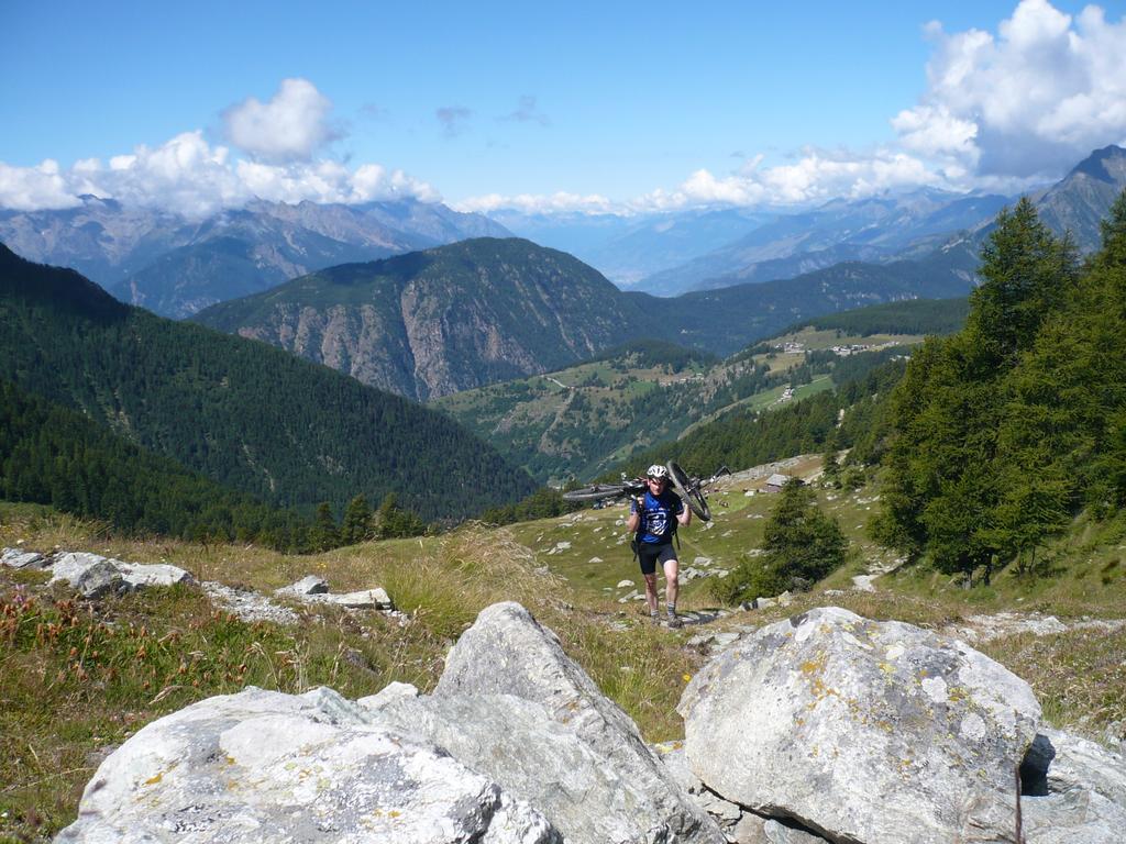 Tragepassage zum Col Ranzola (2170m)