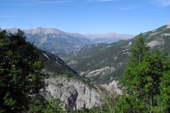 Auffahrt zum Col d'Allos (2240 m)