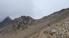 Aufstieg Passo dell' Invergneux (2902&#160;m)
