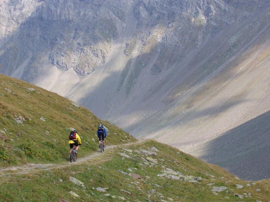 Trailabfahrt im Val Montozzo