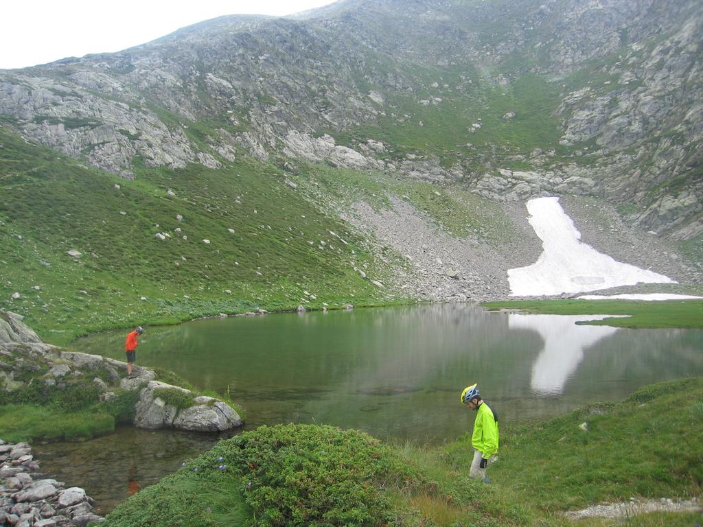 Lago della Vacca am Colle del Sabbione (2263m)