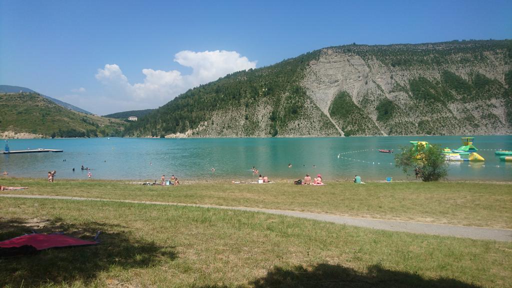 Badepause am Lac de Castillon