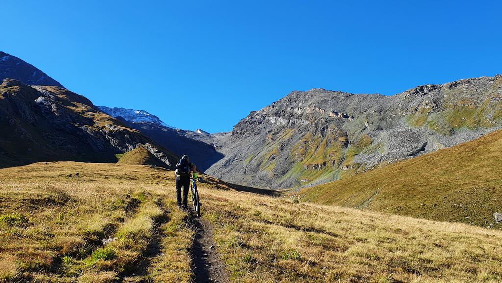 Aufstieg Col Rosset (3023m)
