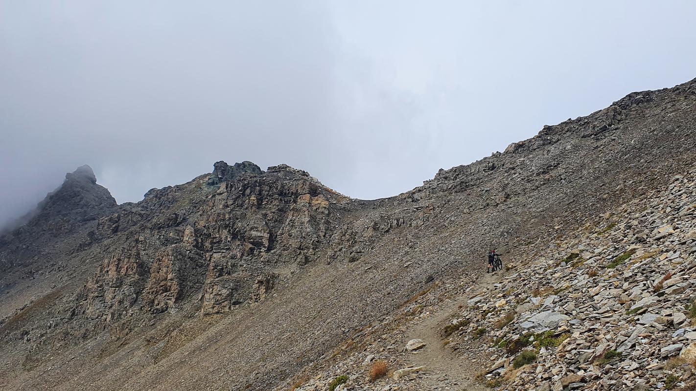 Aufstieg Passo dell' Invergneux (2902m)